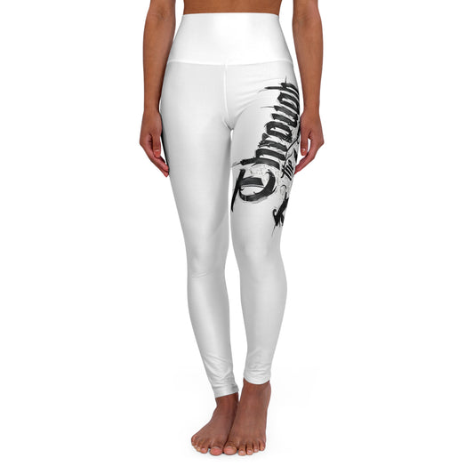 Logo High Waisted Yoga Leggings